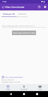 Lj Video Downloader (m3u8,mp4) Bildschirmfoto