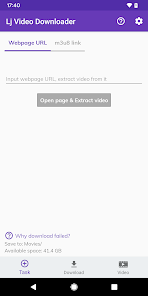 Lj Video Downloader (m3u8,mp4) v1.1.19 [Mod]