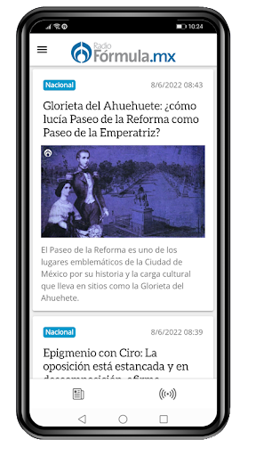 Radio Fórmula Screen 2