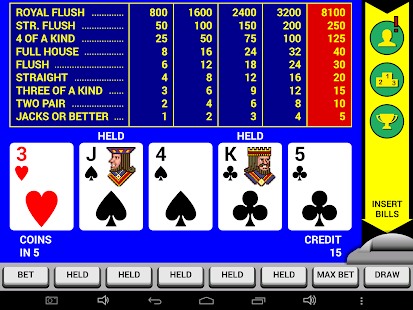 Video Poker Classic Double Up Screenshot