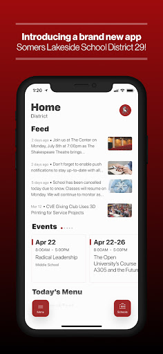 Android application Somers Lakeside SD 29 screenshort