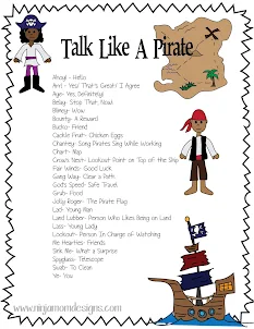 How to Talk Like a Pirate