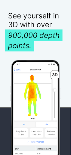 FitMe Body Scanner Screen 3