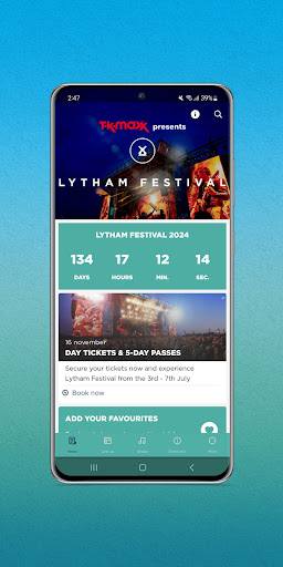 Lytham Festival Screen 2