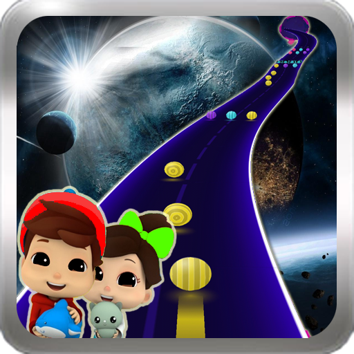 Omar dan Hana Song Road EDM Dancing Hop