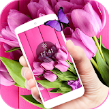 Purple Tulip Bloom Aroma Theme icon