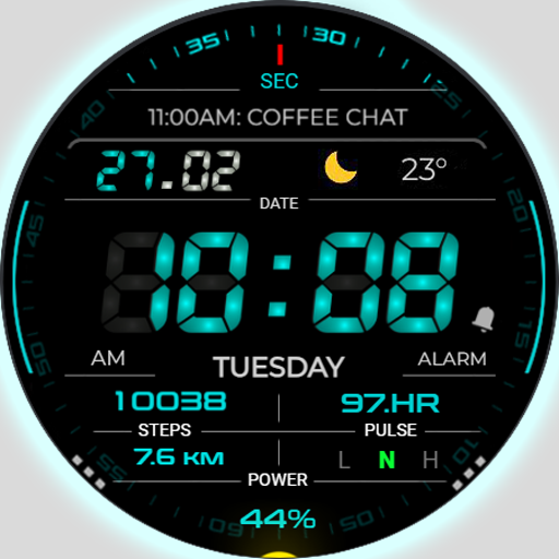 VVA69 Minimal style Watch face logo