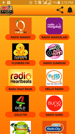 Android application Malayalam Radio | Mallu Radio screenshort