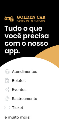 Android application Golden Car Clube de Benefícios screenshort