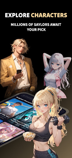 Saylo: AI Character Story Chat screenshot 2