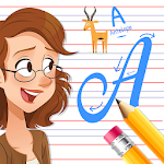 Cover Image of Download Kids Learn Cursive Writing - Cursive For Toddlers 9.0 APK