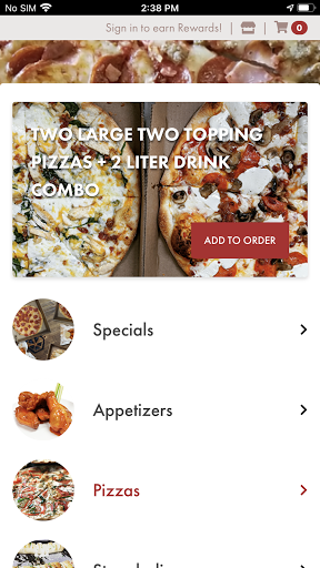 The Pizzeria Screen 3