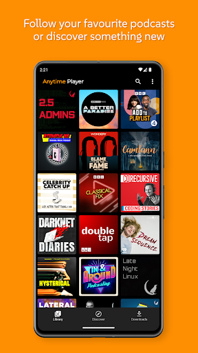 Anytime Podcast Player Screenshot 1 - AppWisp.com