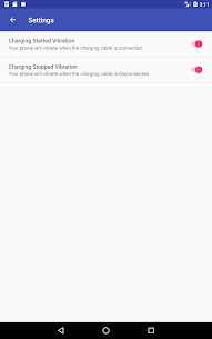 Vibrate on Charging start-wireless/wired charger Apk (Paid) 5