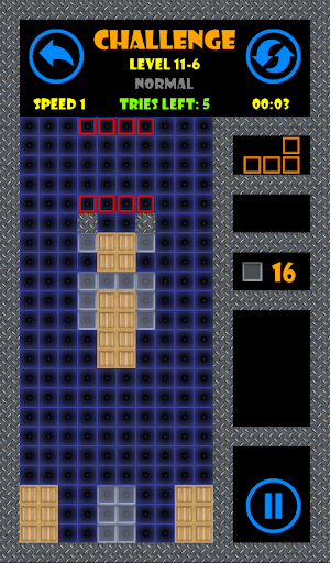 Android application Blocktris Challenge Light screenshort