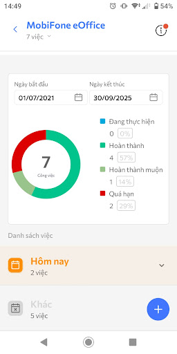 MobiFone eWork Screenshot 2 - AppWisp.com
