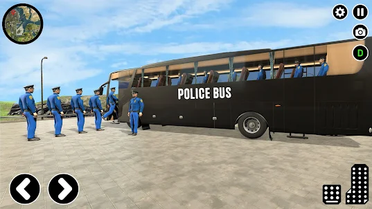 Police Bus Driving Simulator
