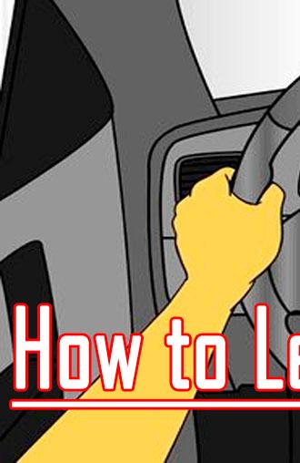 How to learn to drive