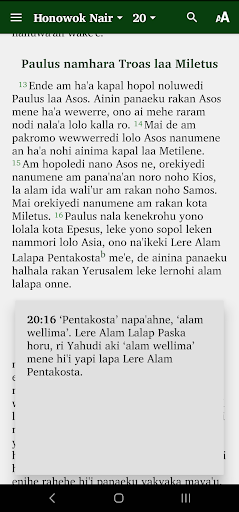 Kisar Bible (NT+) Screen 2