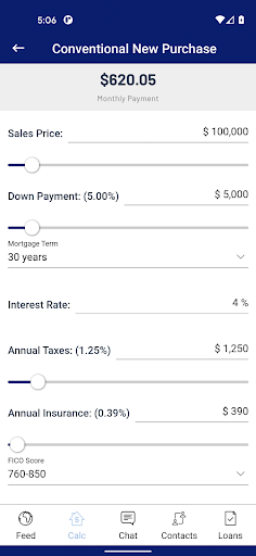 Old Point Mortgage Screen 3