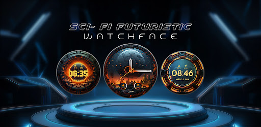 Sci-Fi Futuristic Watch Faces
