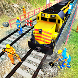 Indonesian Train Build & Driving: Craft Train Game icon