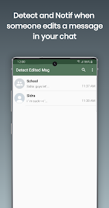 Detect Edited Msg for WhatsApp