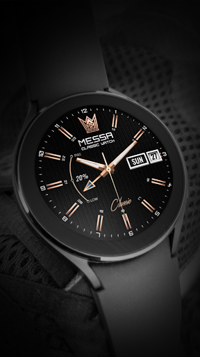 Android application Messa Watch Face LX40 Classic screenshort