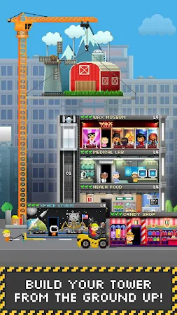 Game screenshot Tiny Tower: 8 Bit Retro Tycoon mod apk