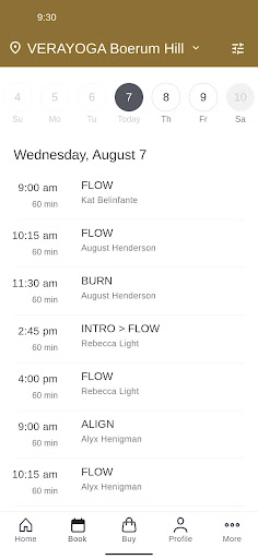 VERAYOGA - A Hot Yoga Joint Screen 2