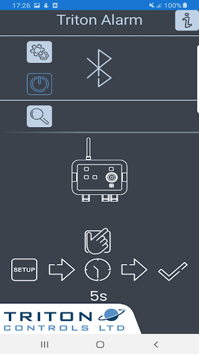 Triton Alarm Screen 3