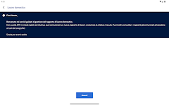 screenshot of INPS Mobile per Tablet