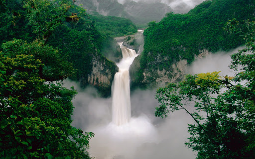 Air terjun Wallpaper Screen 2