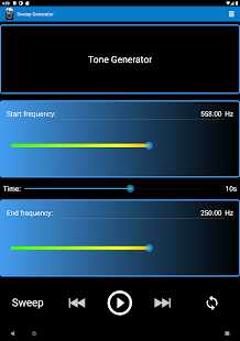 Tone Generator Captura de pantalla