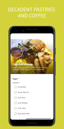 Android application Yellow Vase screenshort
