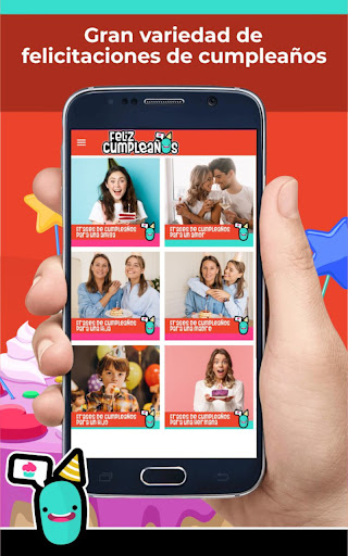 Felicitaciones de cumpleaños Screen 2