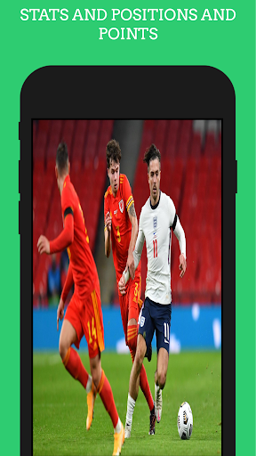 Android application English premier league epl tab screenshort