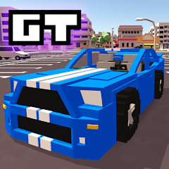 Blocky Car Racer - لعبة سباق