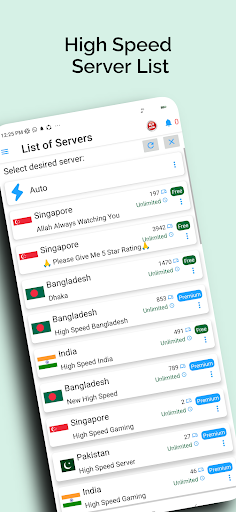 Screenshot of Singapore Vpn - The Gaming VPN