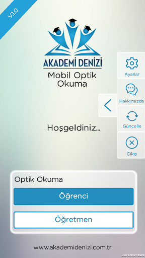 Android application Akademi Denizi Optik Okuma screenshort