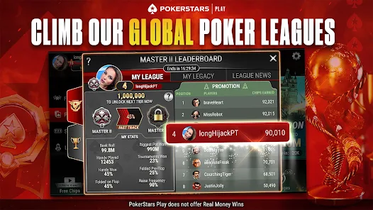 PokerStars Play: Texas Hold'em – Apps no Google Play