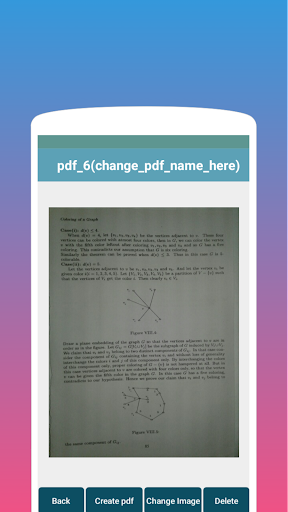 Image to PDF Maker App Screen 3