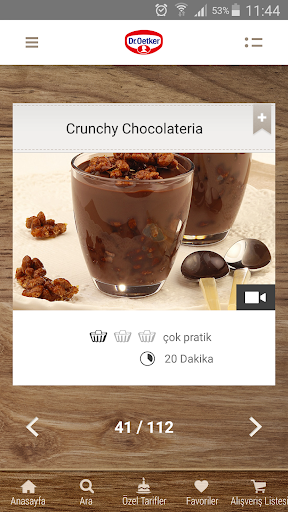Dr. Oetker Tarif Dünyası Screen 3