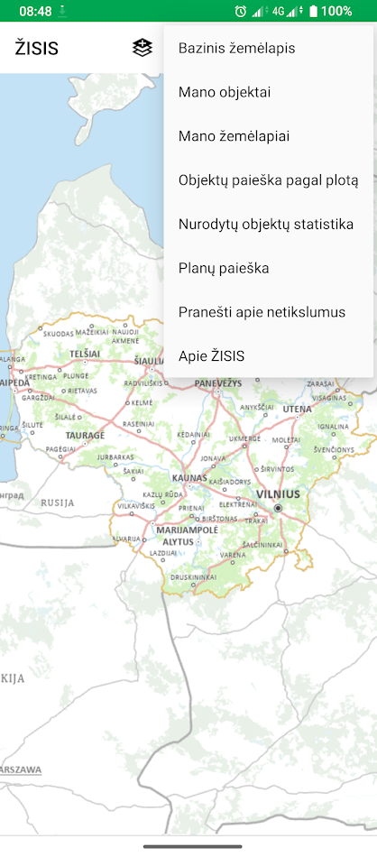 #2. ŽISIS (Android) Ved: VĮ Žemės ūkio duomenų centras