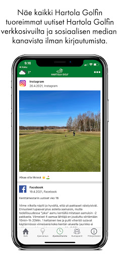 Hartola Golf Screen 2