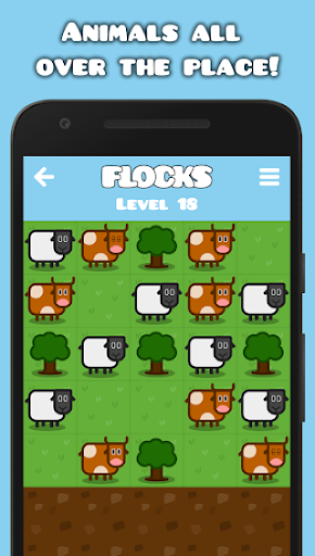 Android application Flocks screenshort