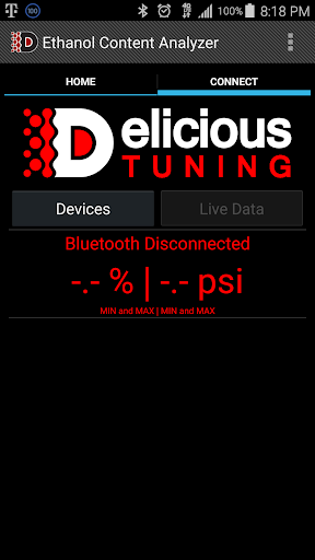 V2 Ethanol Content Analyzer Screen 2