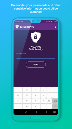 Android application M-Security screenshort