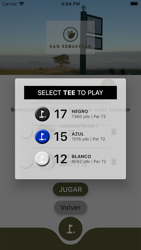 San Sebastian Golf Screen 2