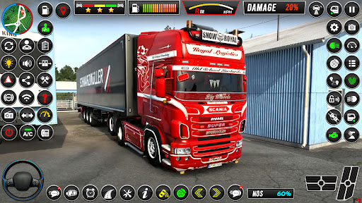 Android application Euro Modern Truck Simulator 3D screenshort
